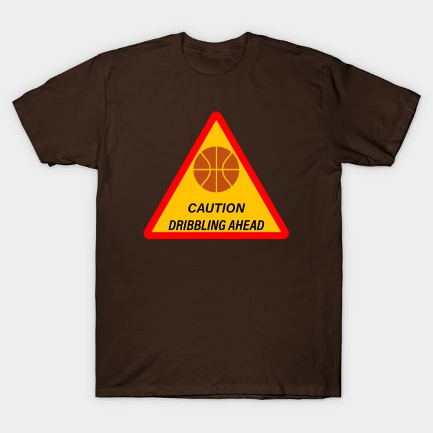 Dribbling Ahead T-Shirt by CreativePhil